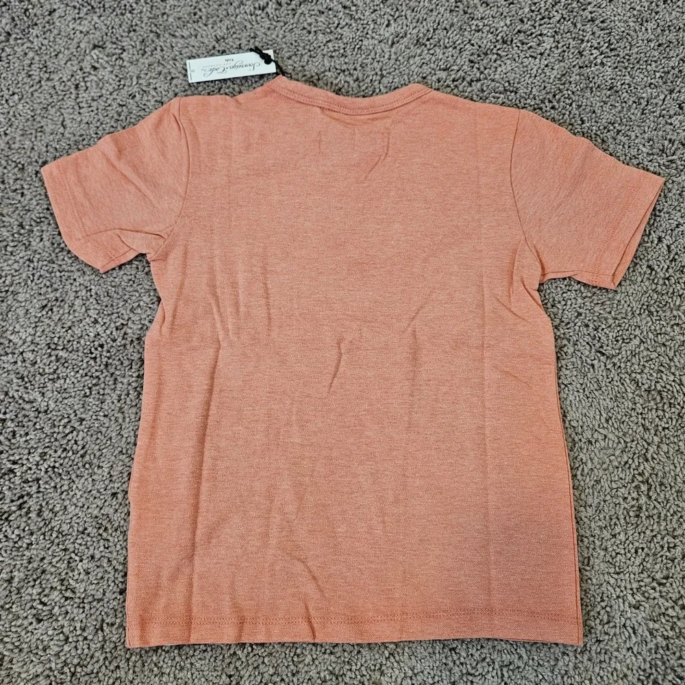 Sovereign Code Graphic T-Shirt Kid Size 5 Coral NEW Snappy Crab Beach Tee Summer